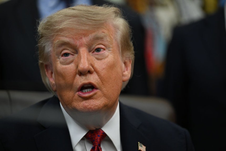 ドナルド・トランプ米大統領。EPA＝聯合ニュース