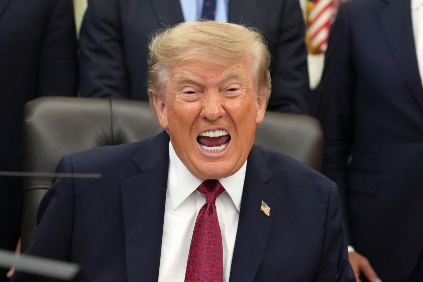 ドナルド・トランプ米大統領。AP＝聯合ニュース
