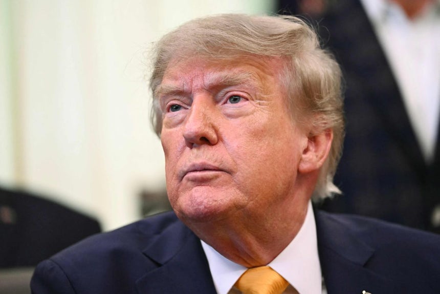 トランプ米国大統領。［写真 AFP＝聯合ニュース］