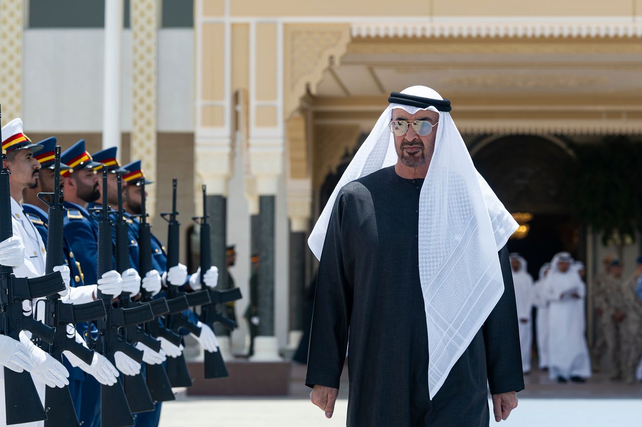  ムハンマド・ビン・ザーイド・アール・ナヒヤーンUAE大統領。EPA＝聯合ニュース