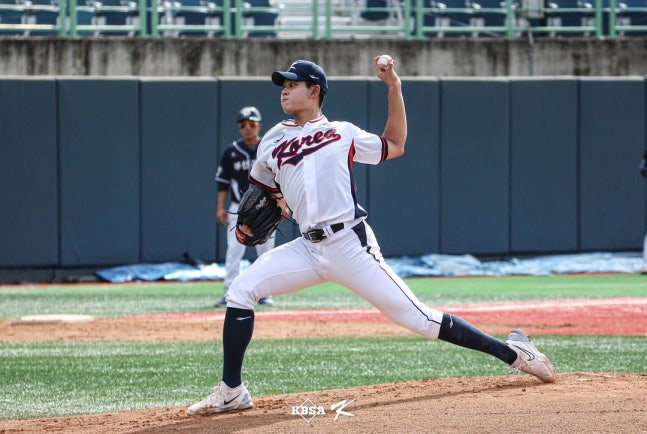 河弦丞（ハ・ヒョンスン） ［写真 大韓野球ソフトボール協会］