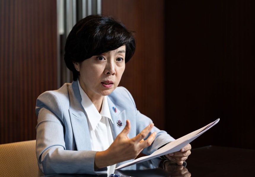 韓国の李叔姸（イ・スギョン）最高裁判事が17日、グランドハイアット・ソウルで中央日報のインタビューに応じた。ウ・サンジョ記者