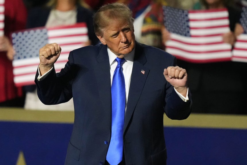 ドナルド・トランプ米大統領。［AP＝聯合ニュース］