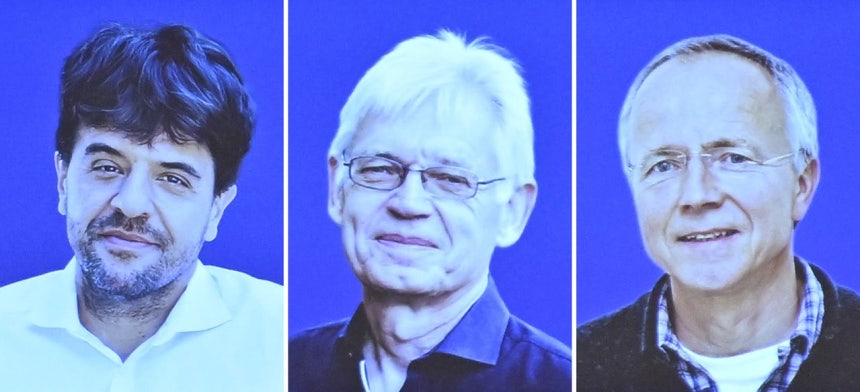 左からカール・ダイセロス氏、ペーター・ヘーゲマン氏、ゲオルク・ナーゲル氏