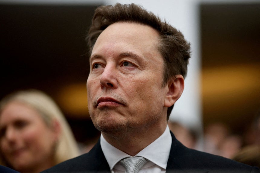 イーロン・マスク氏が8日に米ワシントンDCで開かれた「新黄金時代サミット」に参加している。［写真 ロイター＝聯合ニュース］